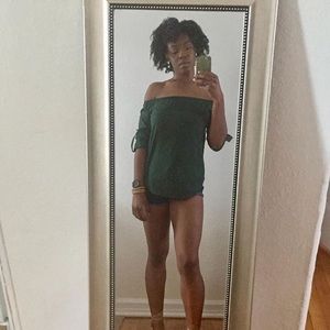 Off the shoulder top